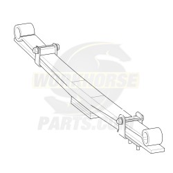 W0012886  -  Leaf Spring Asm - Parabolic Rear, RH